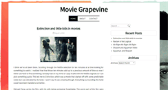 Desktop Screenshot of moviegrapevine.com